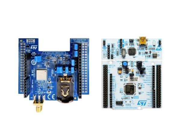 X-NUCLEO-GNSS1A1 and NUCLEO-F401RE